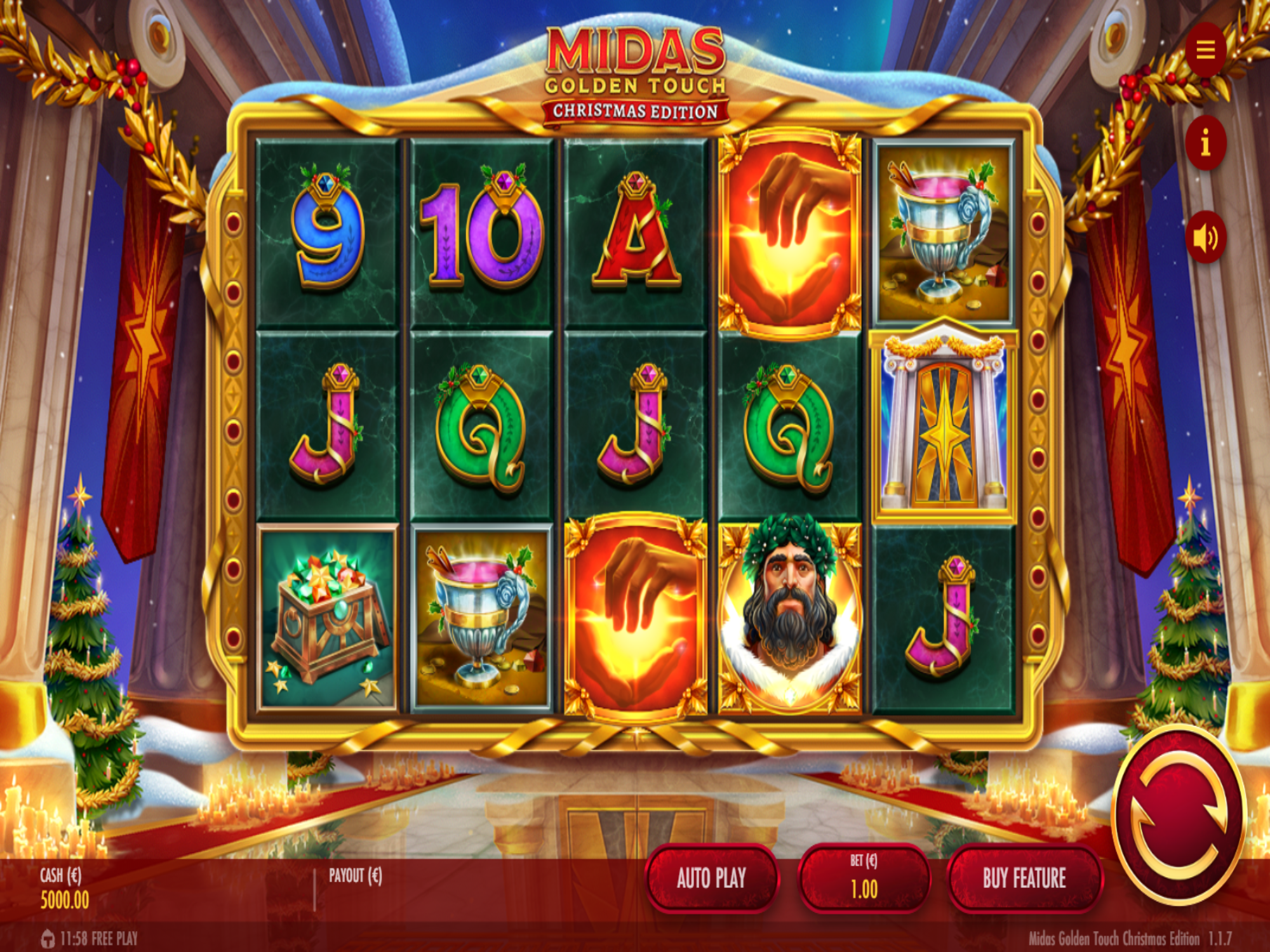 Midas Golden Touch Slot - Play Online at King Casino