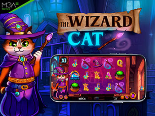 The Wizard Cat Game Logo