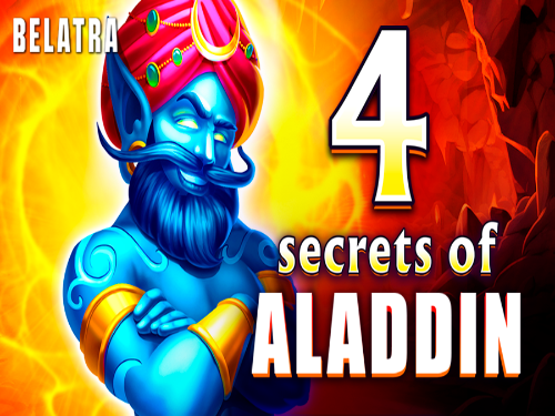 4 Secrets of Aladdin Game Logo