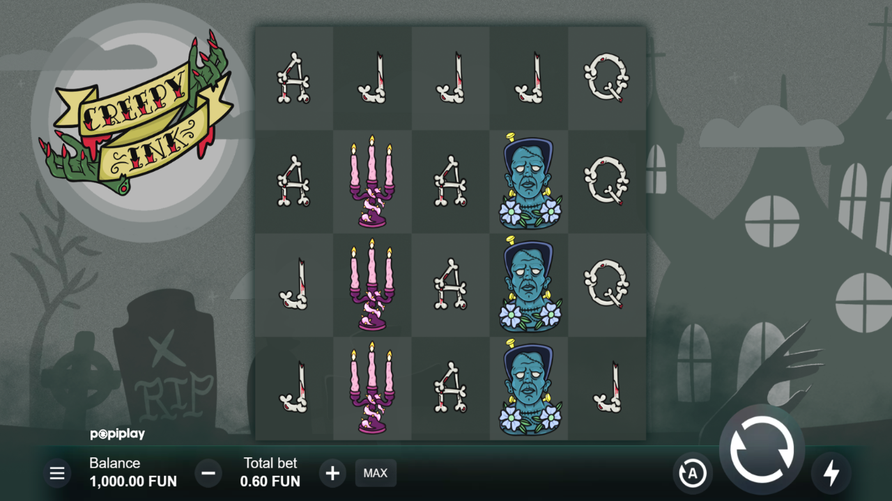 Popiplay Announces the Launch of the Eerily Exciting Creepy Ink Online Slot
