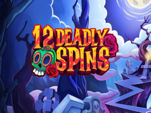 12 Deadly Spins Slot Game Logo