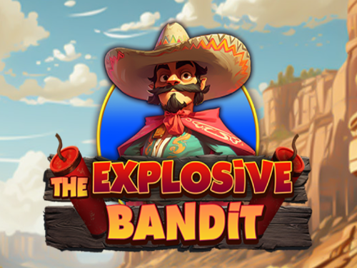 Explosive Bandit Slot Game Logo