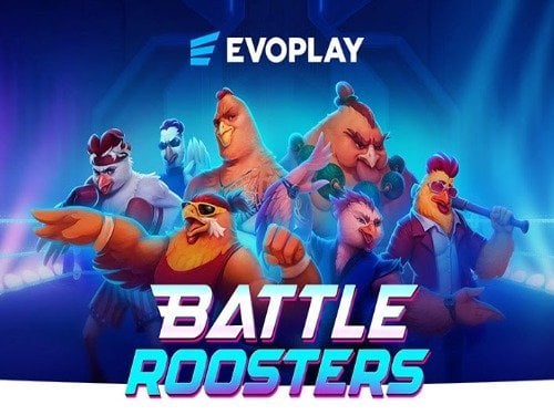 Battle Roosters Slot Game Logo