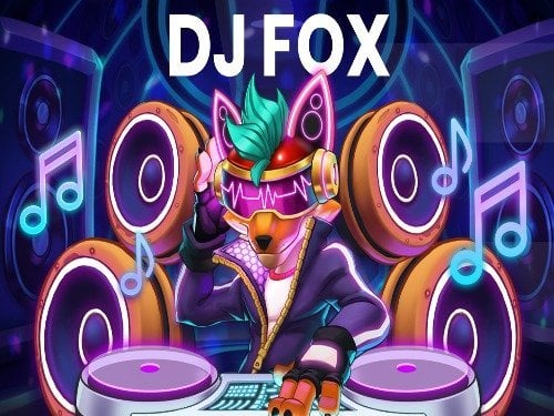 DJ Fox Slot Game Logo
