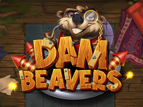 Dam Beavers Slot Game Logo