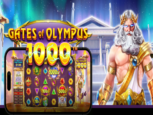 Gates of Olympus 1000 Slot Game Logo