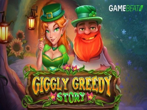 Giggly Greedy Story Slot Game Logo