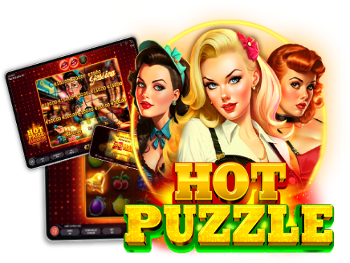 Hot Puzzle Slot Game Logo