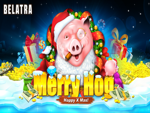 Merry Hog Slot Game Logo