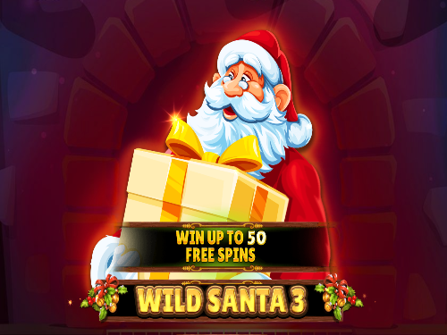 Wild Santa 3 Slot Game Logo