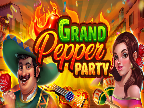 Grand Pepper Party Slot Game Logo