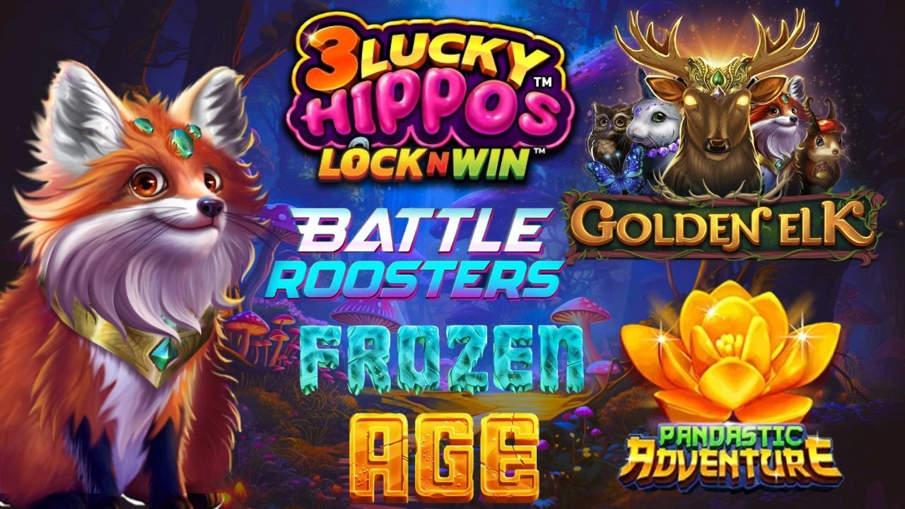 Play 5 Online Slots Filled with Magical and Entertaining Creatures