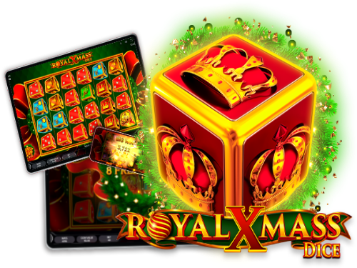 Royal Xmass Dice Slot Game Logo