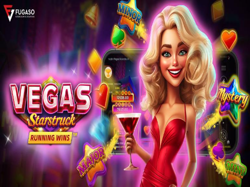 Vegas Starstruck: Running Wins Slot Game Logo