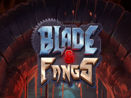 Blade & Fangs Slot Game Logo