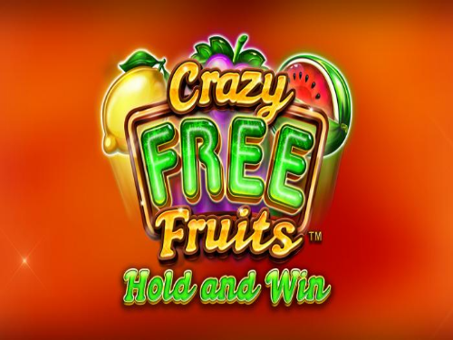 Crazy Free Fruits Slot Game Logo