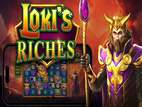 Loki's Riches Slot Game Logo