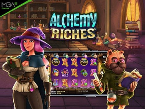Alchemy Riches Slot Game Logo