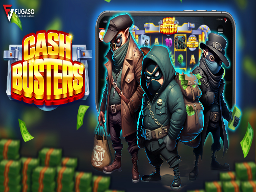 Cash Busters Slot Game Logo