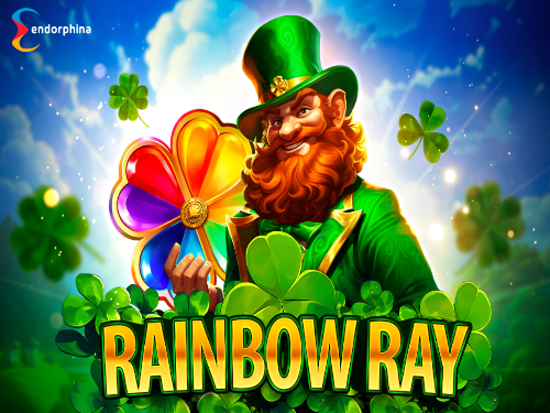 Rainbow Ray Slot Game Logo