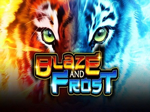 Blaze and Frost Slot Game Logo