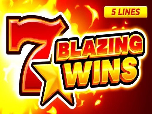 Blazing Wins Slot Game Logo