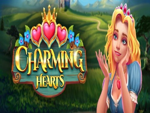 Charming Hearts Slot Game Logo