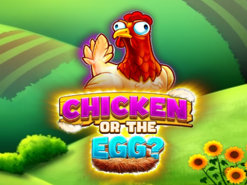 Chicken or the Egg Slot Game Logo