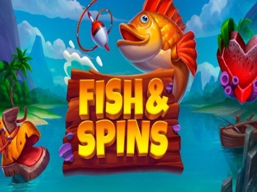 Fish & Spins Slot Game Logo