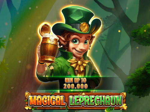 Magical Leprechau Slot Game Logo