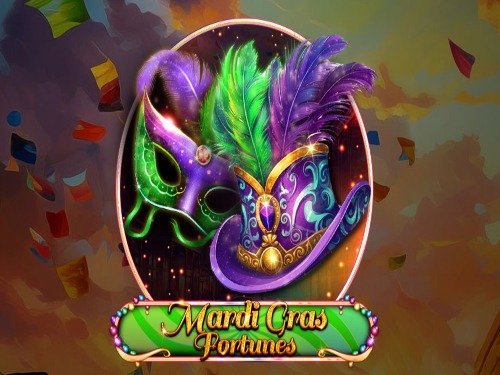 Mardi Gras Fortunes Slot Game Logo