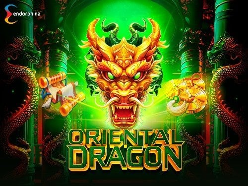 Oriental Dragon Slot Game Logo
