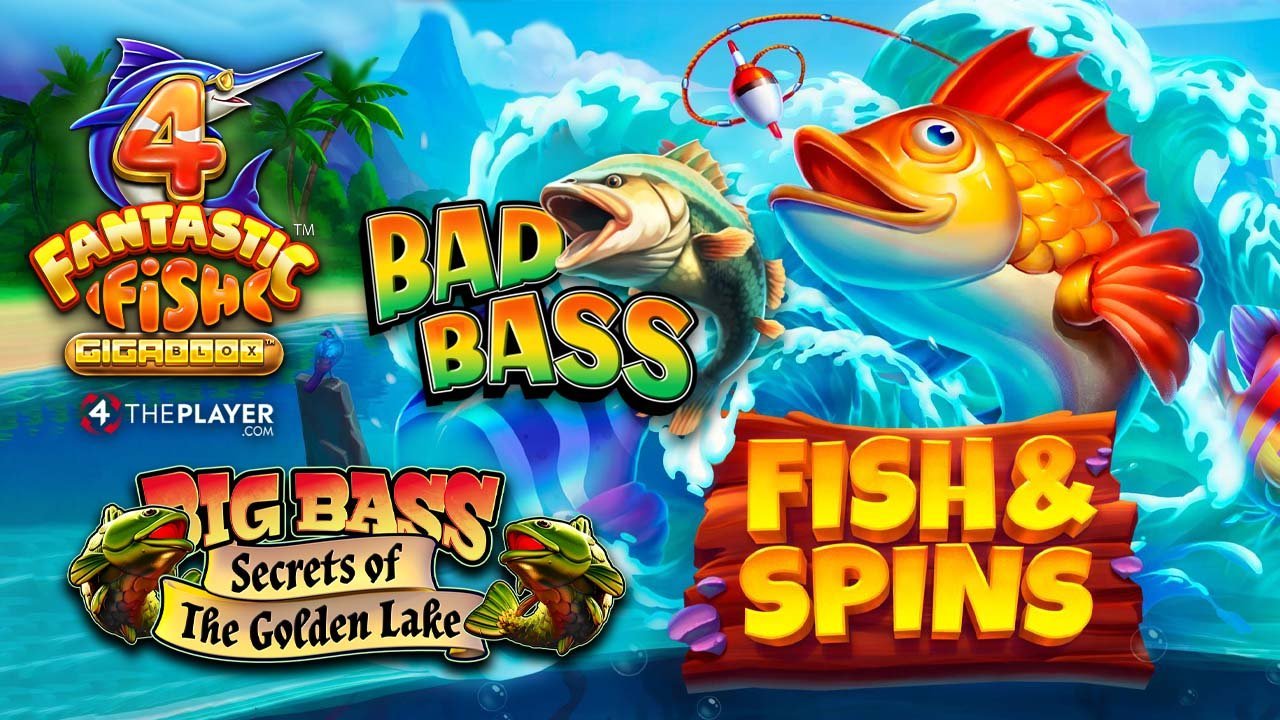 Reel in the Best Online Casino Entertainment with 4 Fishing Slots