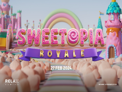Sweetopia Royale Slot Game Logo