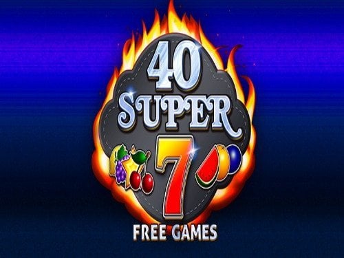 40 Super 7 Free Spins Game Logo