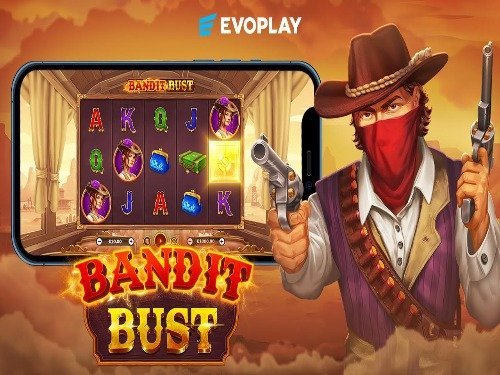 Bandit Bust Slot Game Logo