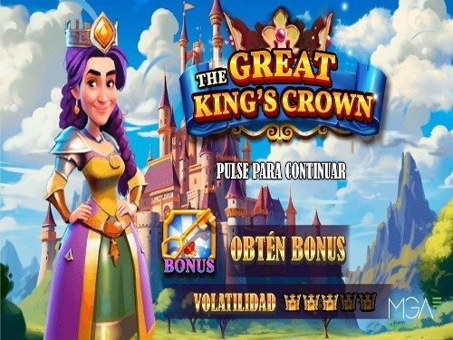 The Great King's Crown Slot Game Logo
