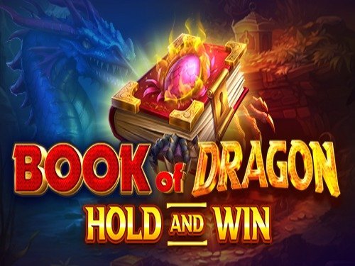 Book of Dragon Hold and Win Slot Game Logo