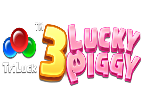 3 Lucky Piggy Slot Game Logo