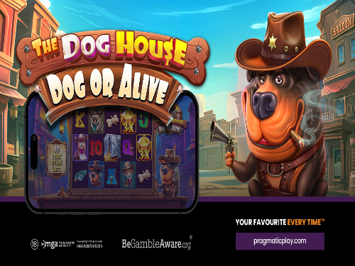 The Dog House – Dog or Alive Slot Game Logo