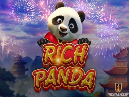 Rich Panda Slot Game Logo