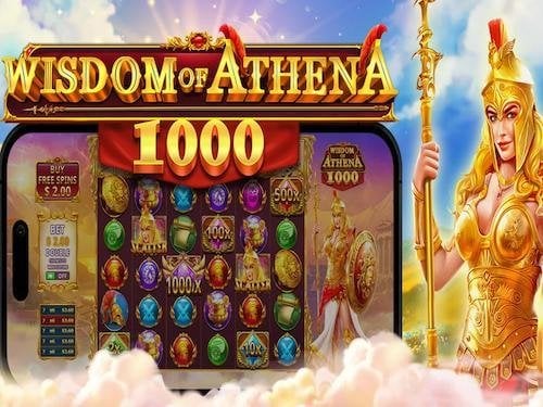 Wisdom of Athena 1000 Slot Game Logo