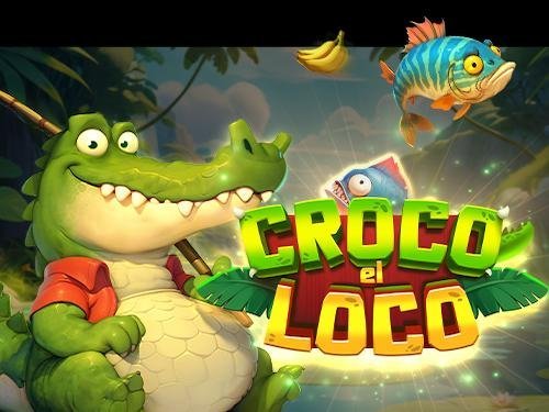 Croco el Loco Slot Game Logo