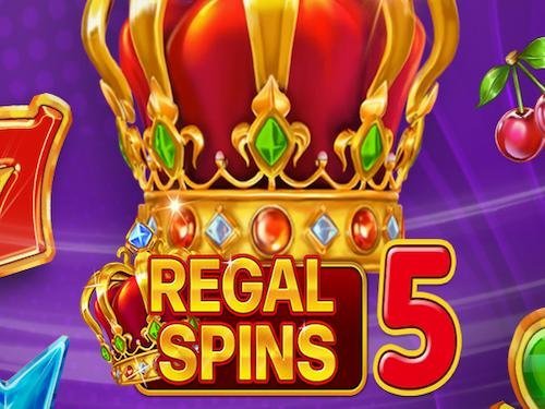 Regal Spins 5 Slot Game Logo