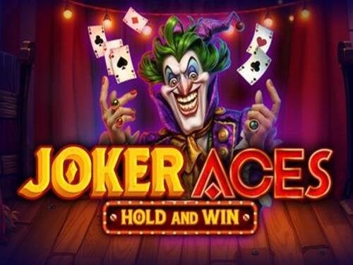 Joker Aces Hold And Win Slot Game Logo