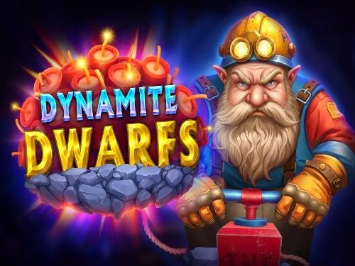 Dynamite Dwarfs Slot Game Logo