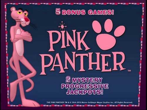 Pink Panther Progressive Jackpot
