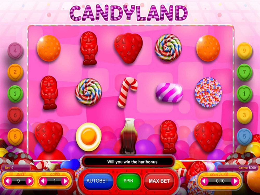 Slots de bonus gratuitos Candy Cash