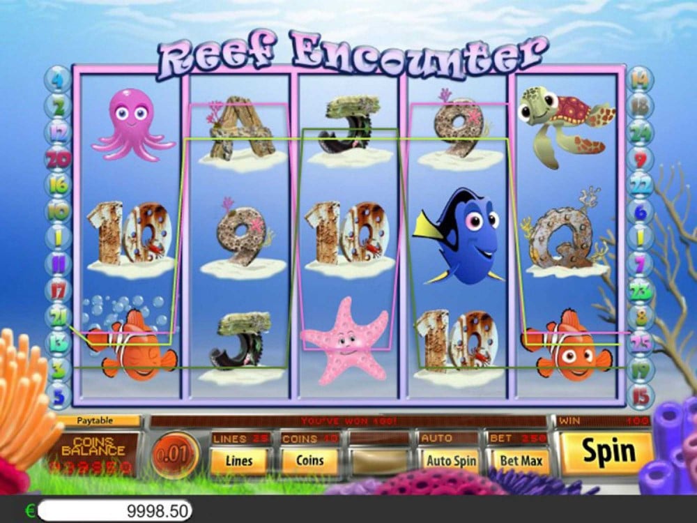 Jogos de video slot Reef Encounter Jogos de video slot Reef Encounter