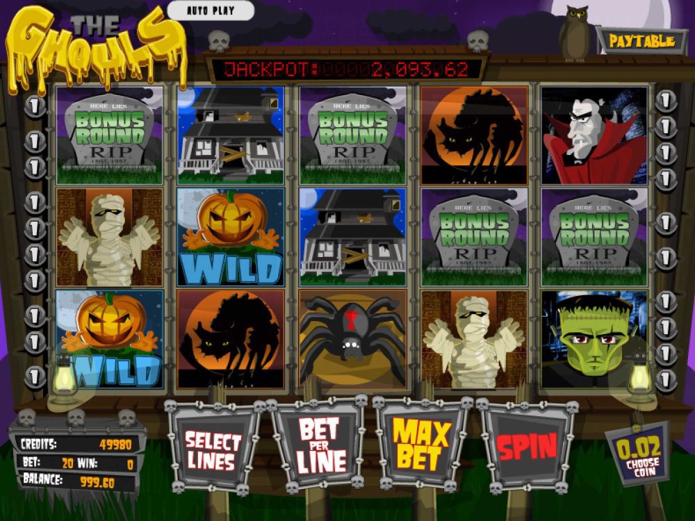 The Ghouls Slot screenshot